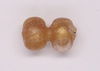 Gold glass Beads